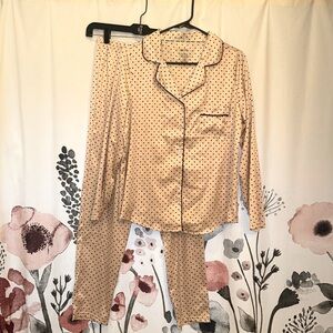 Nine West Polka Dot Pajama Set